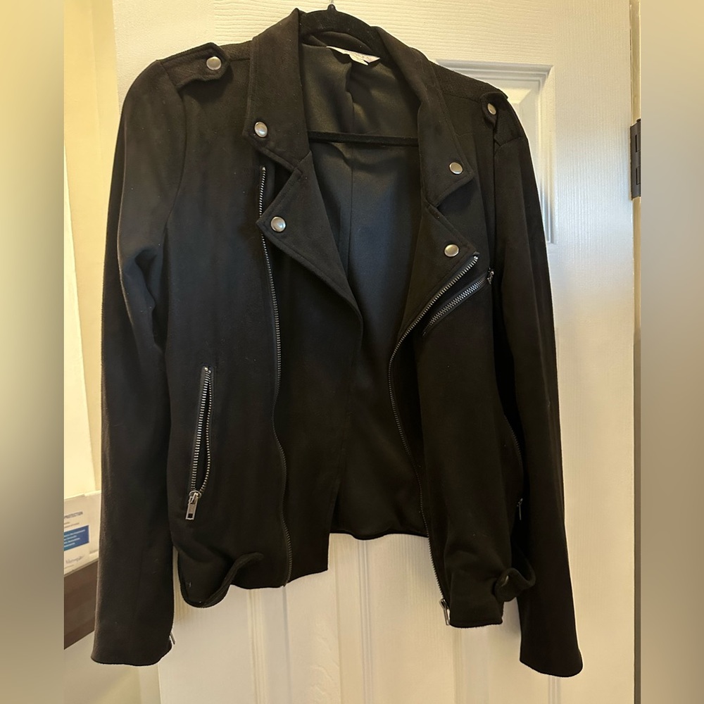 Market & Spruce Faux Suede Jacket